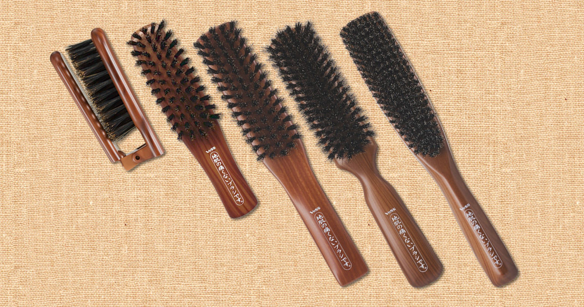 ベス工業株式会社 豚毛 100 使用 地肌の痛くないブラシです 商品情報